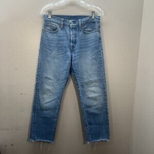 Levi's Blue Straight Leg Jeans